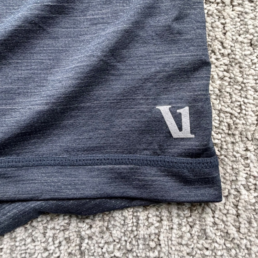 Vuori Strato Tech Tank Mens Large Charcoal Heather V167 Performance Muscle Tee - Picture 2 of 7